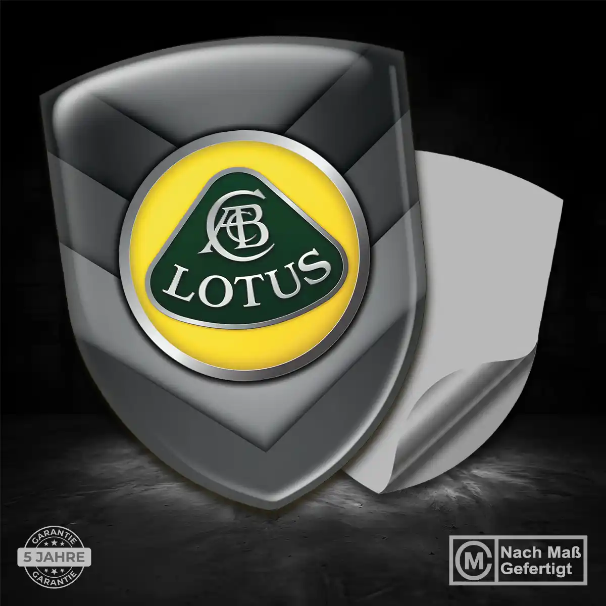 Lotus Wappen Aufkleber Emblem Erstklassige Qualität