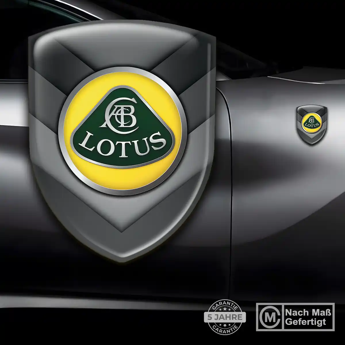 Lotus Wappen Aufkleber Emblem Erstklassige Qualität