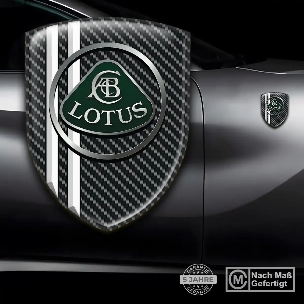Lotus Wappen Aufkleber Emblem Limitierte Auflage