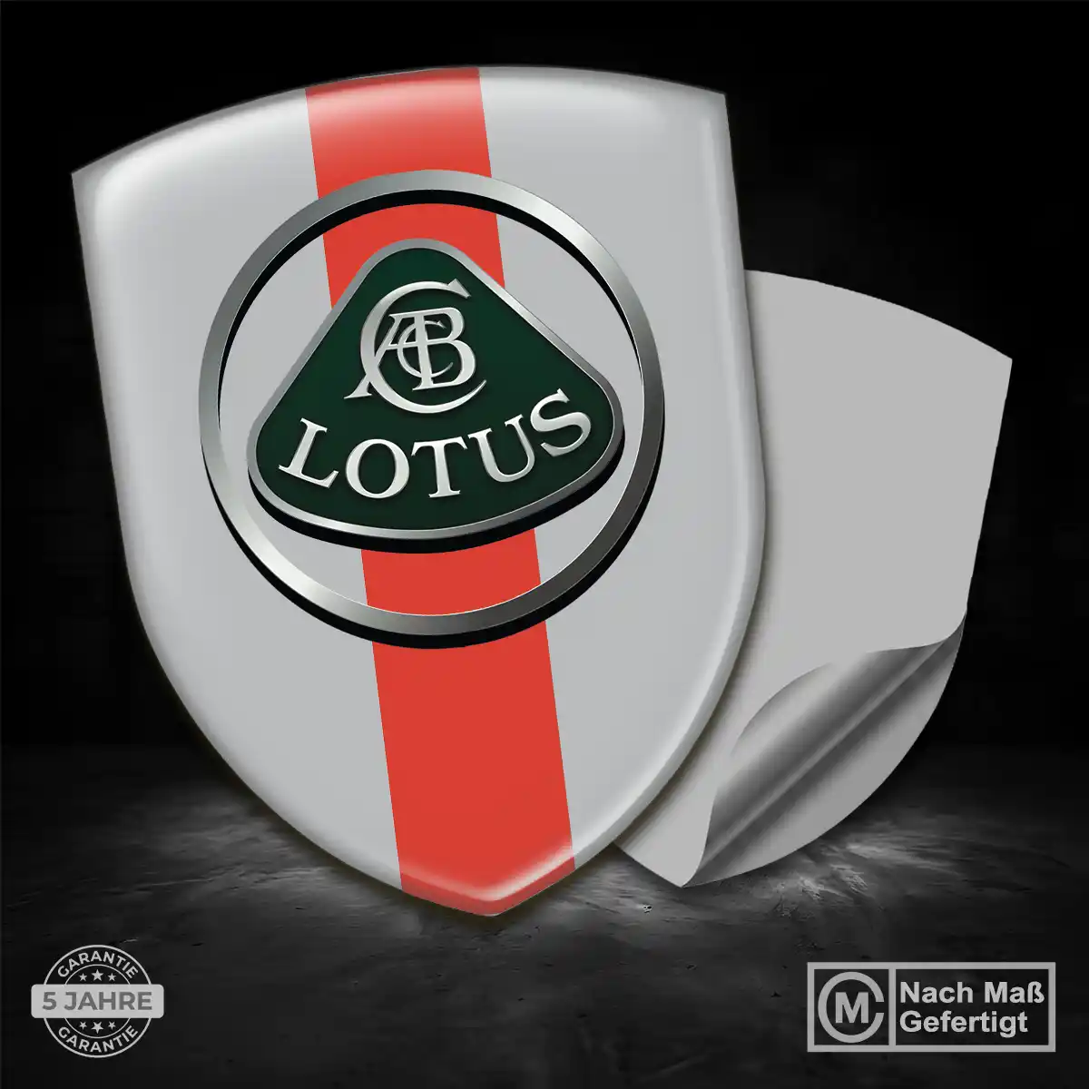 Lotus Wappen Aufkleber Emblem Premiumqualität