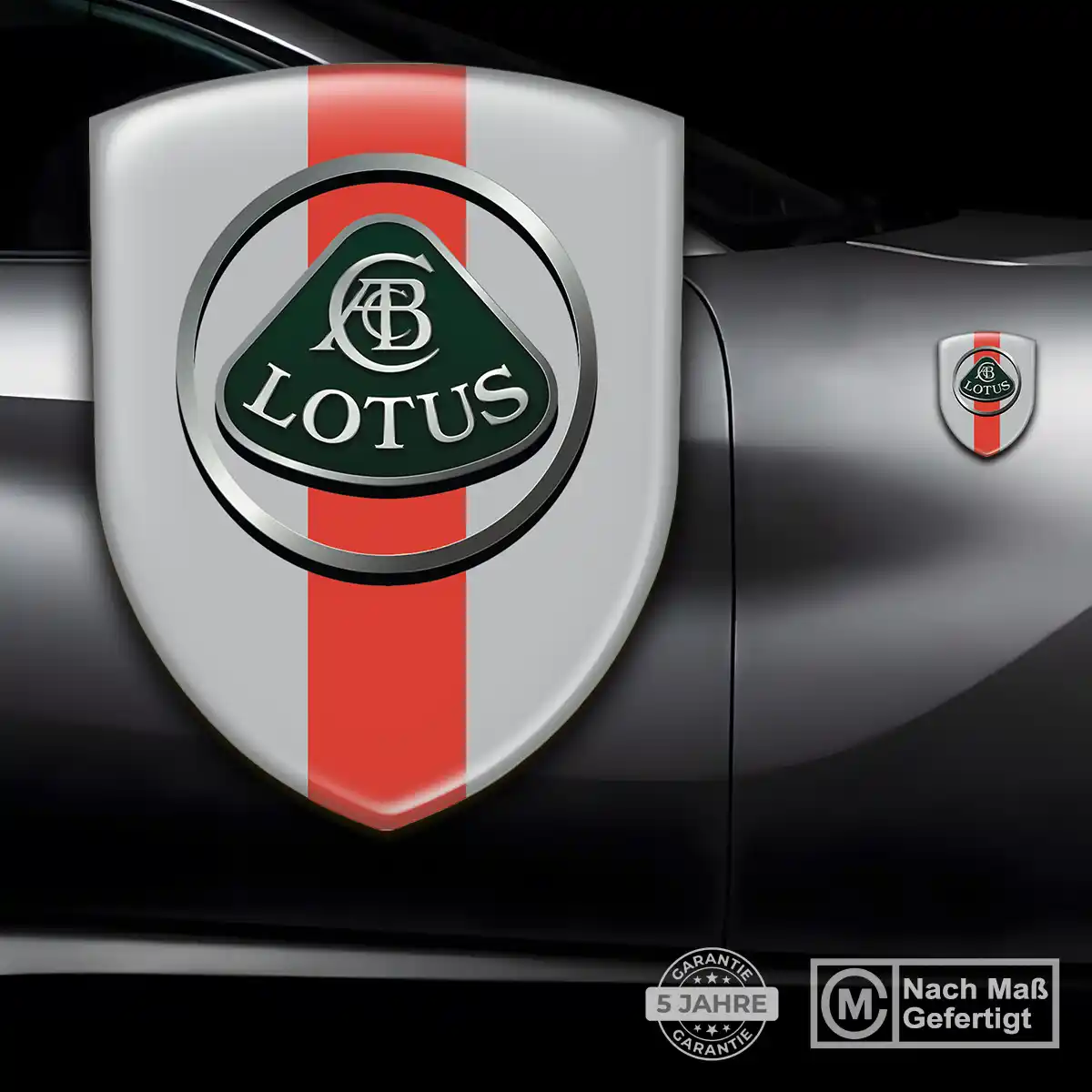 Lotus Wappen Aufkleber Emblem Premiumqualität