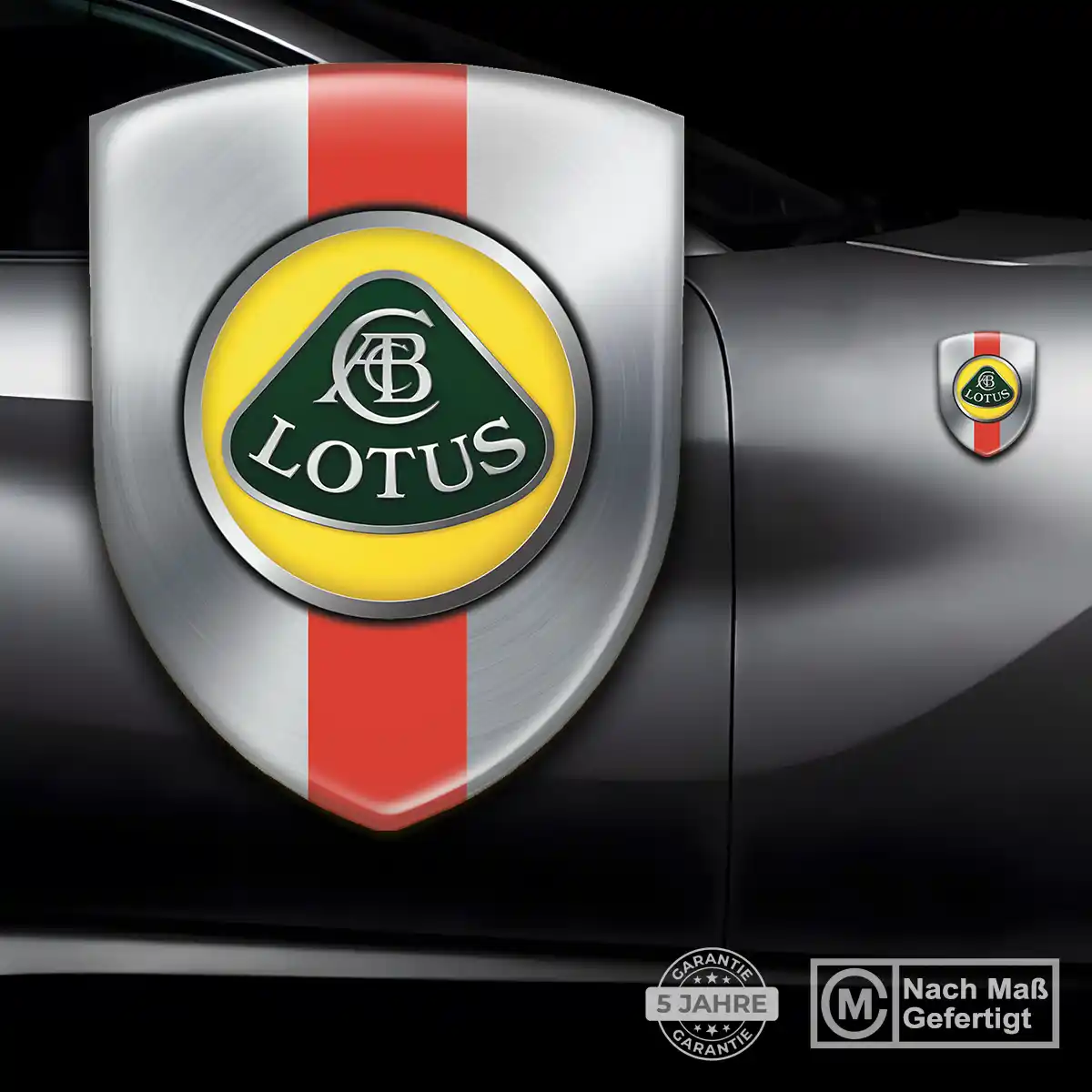 Lotus Wappen Aufkleber Erstklassige Qualität