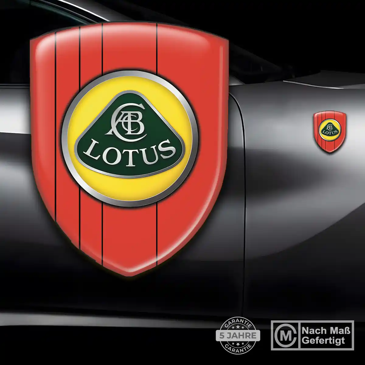 Lotus Wappen Aufkleber Hohe Qualität