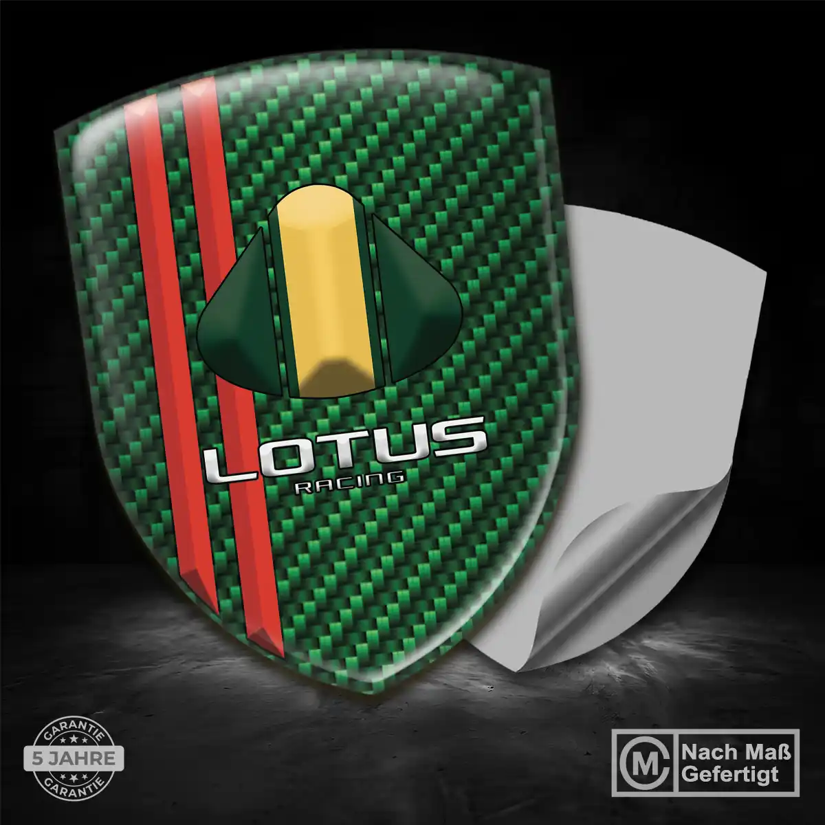 Lotus Wappen Aufkleber Limitierte Auflage
