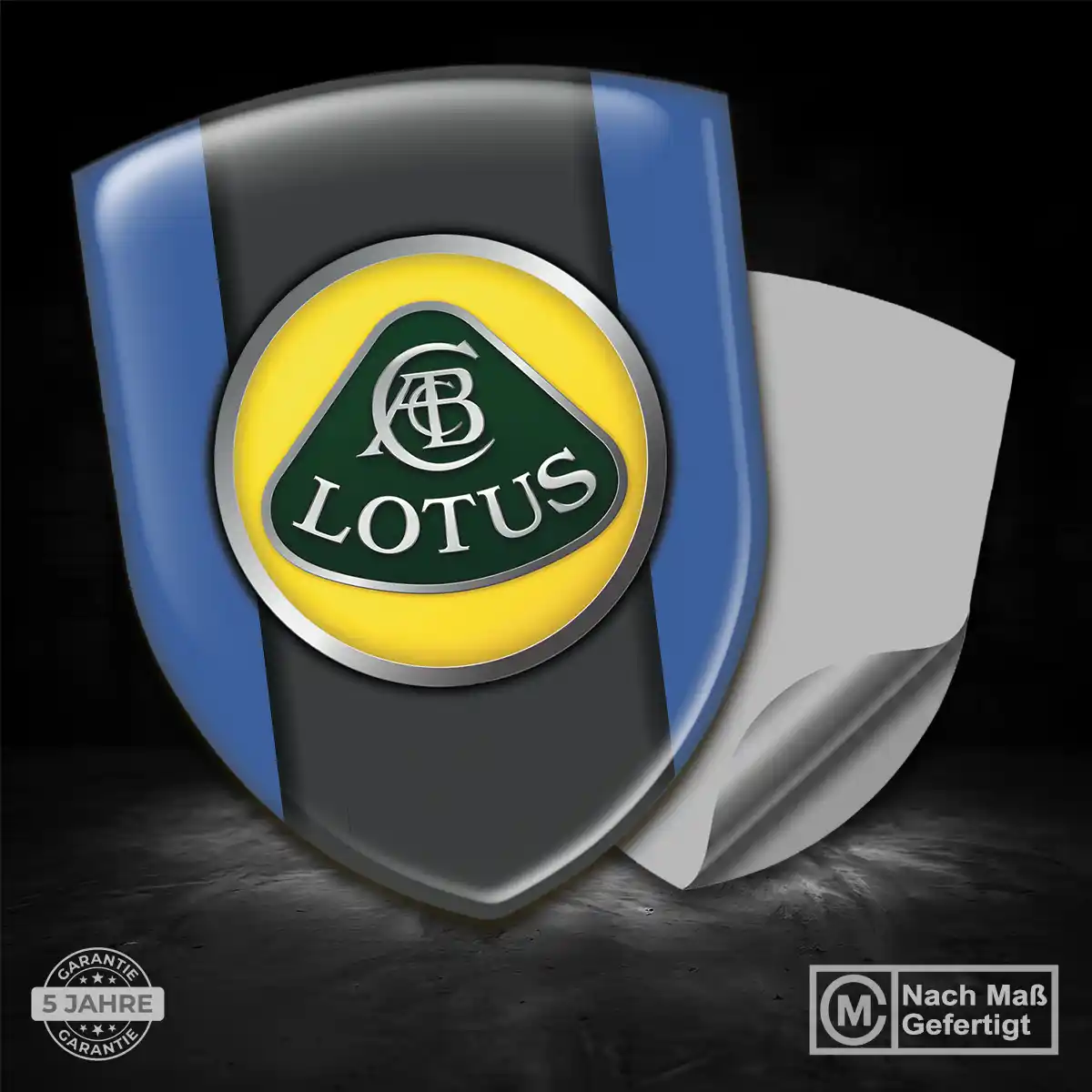 Lotus Wappen Aufkleber Luxus-Edition