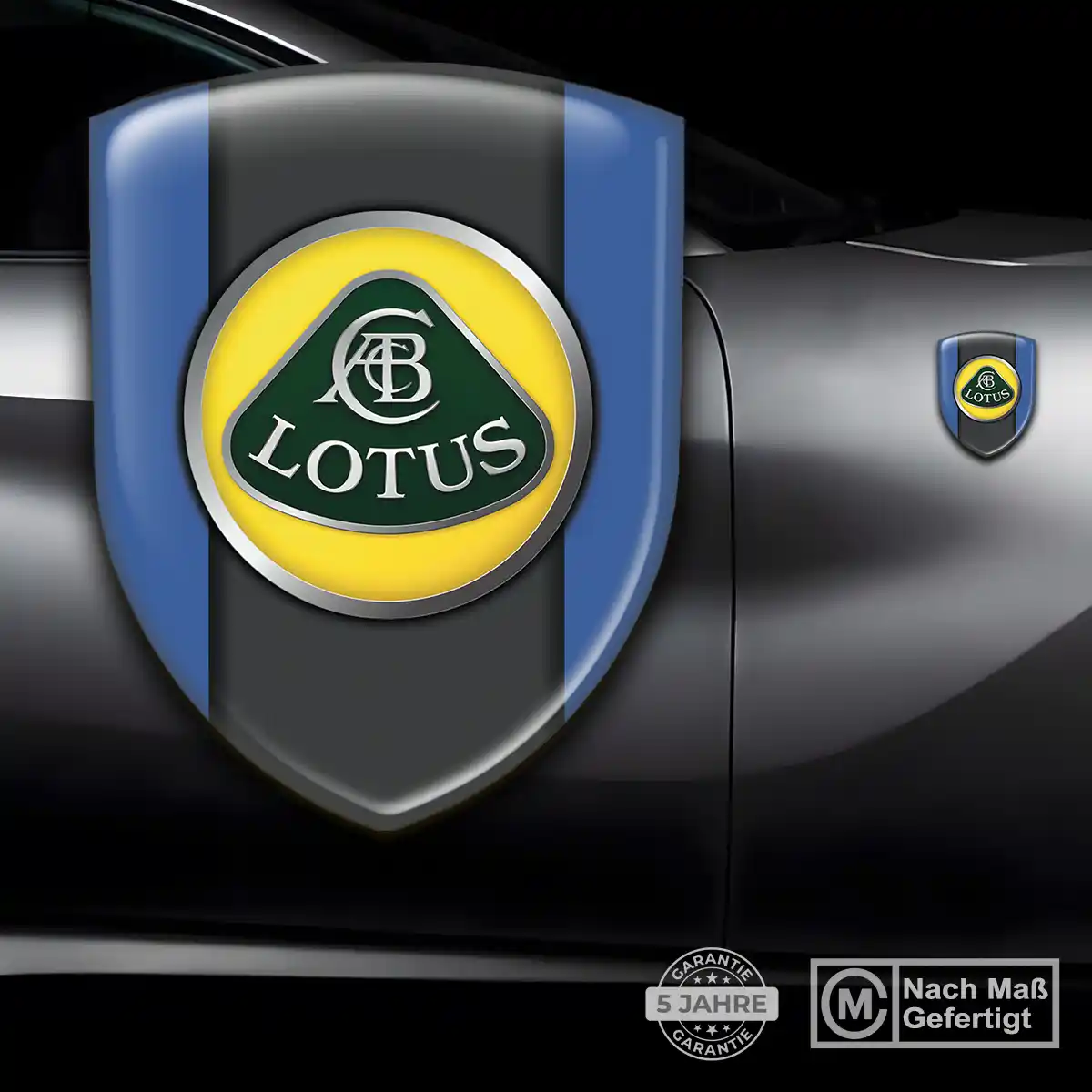 Lotus Wappen Aufkleber Luxus-Edition
