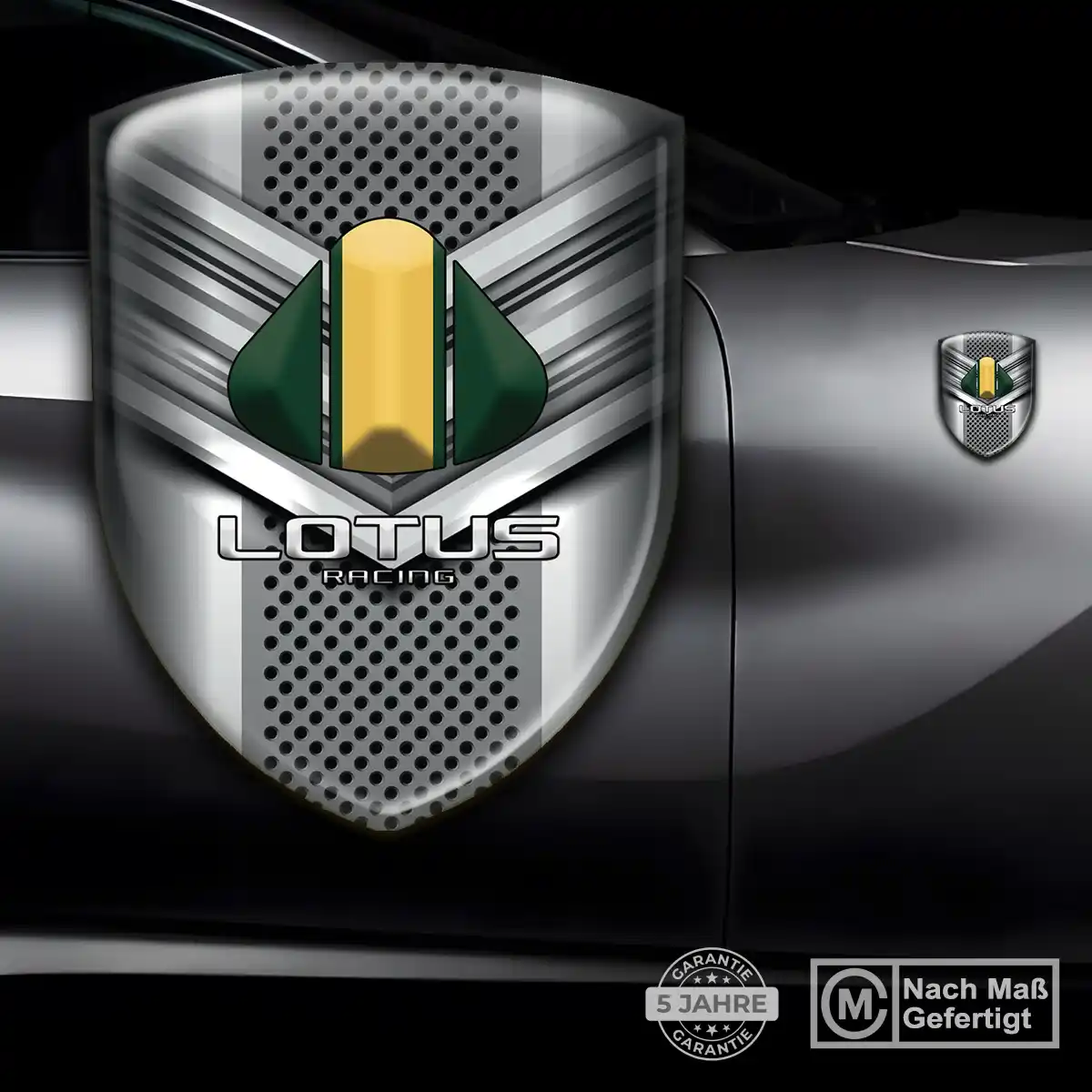 Lotus Wappen Aufkleber Markenedition