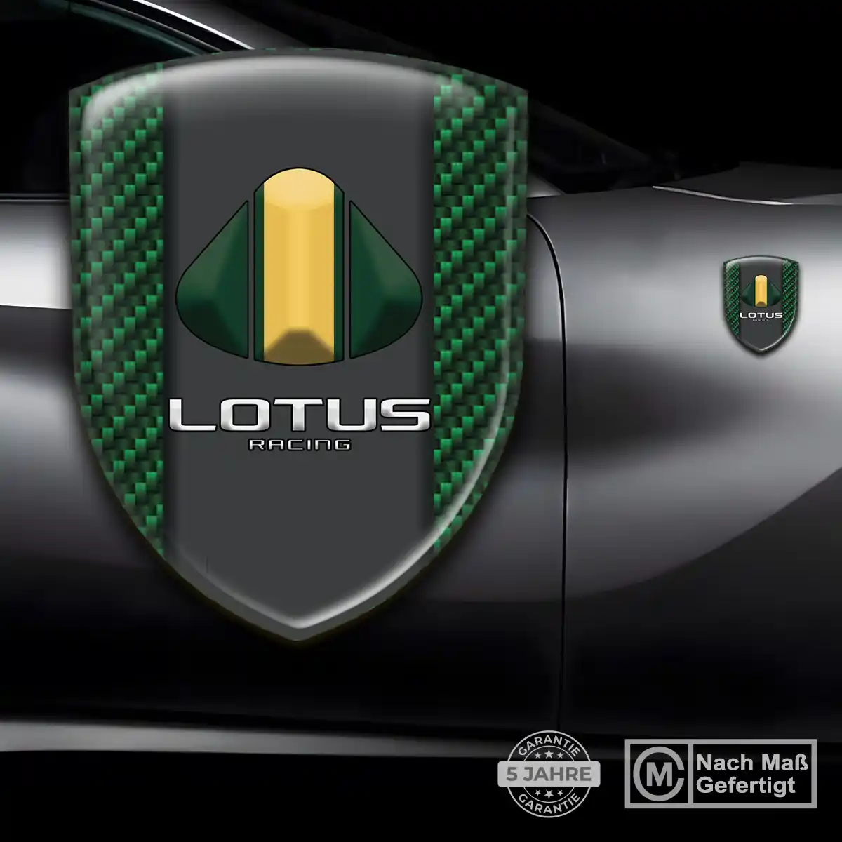 Lotus Wappen Aufkleber Premium-Edition