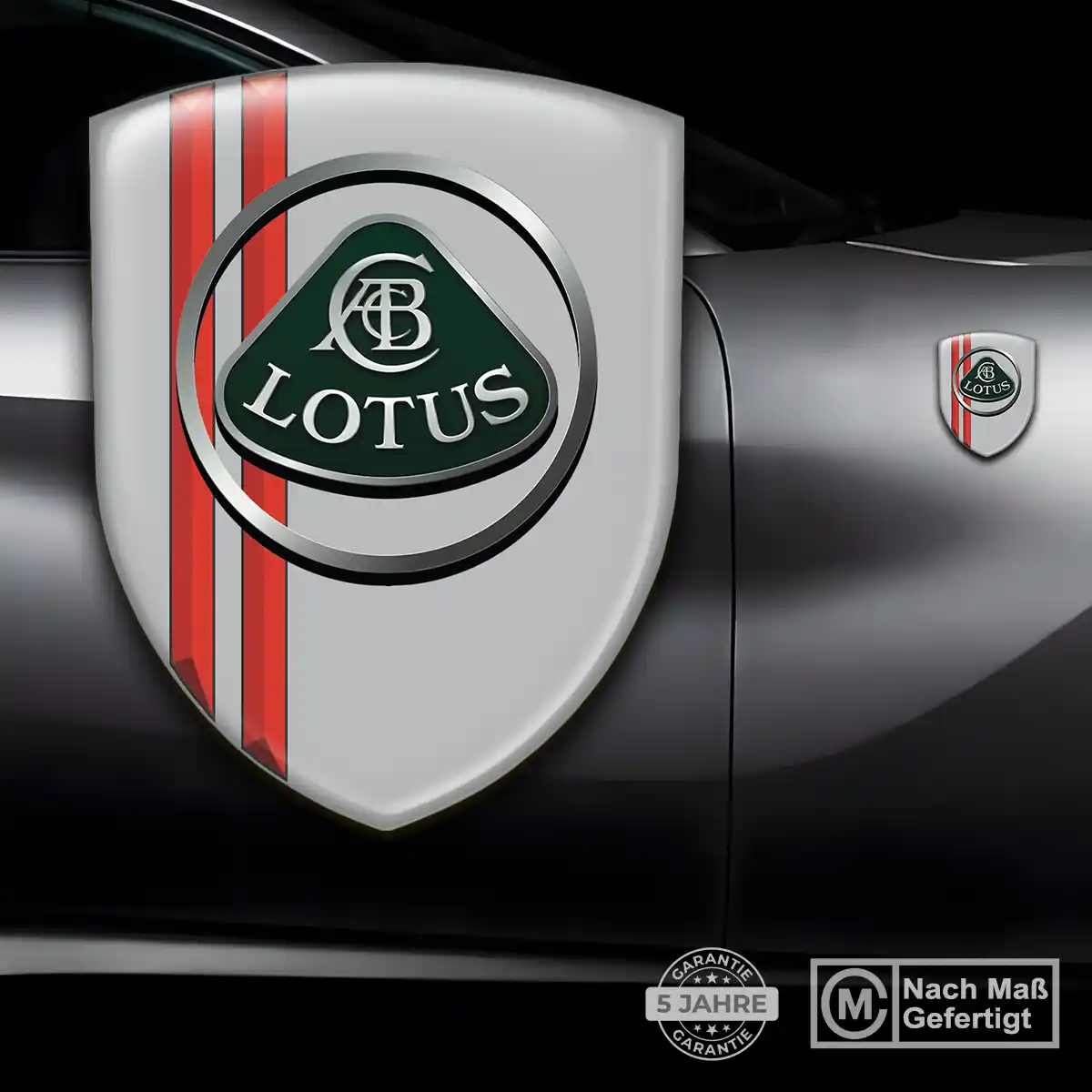 Lotus Wappen Emblem Aufkleber Auto Elegantes Design