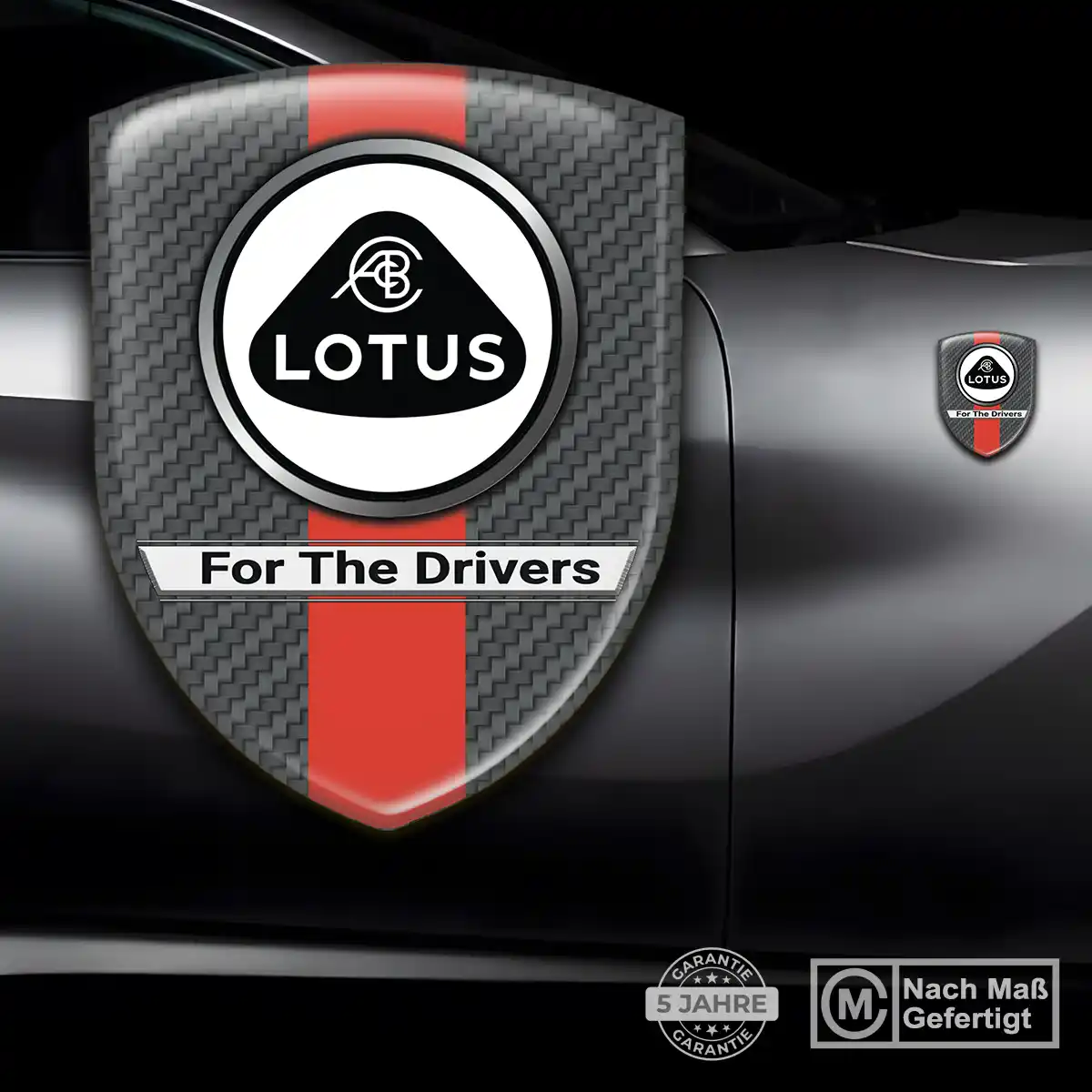 Lotus Wappen Emblem Aufkleber Auto Exterieurdesign