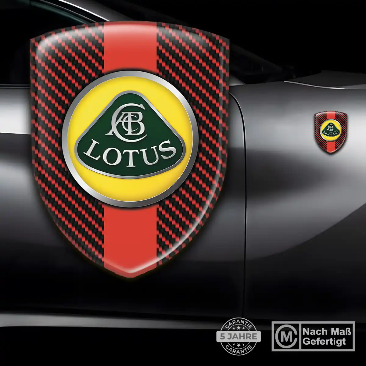 Lotus Wappen Emblem Aufkleber Auto Limitierte Auflage