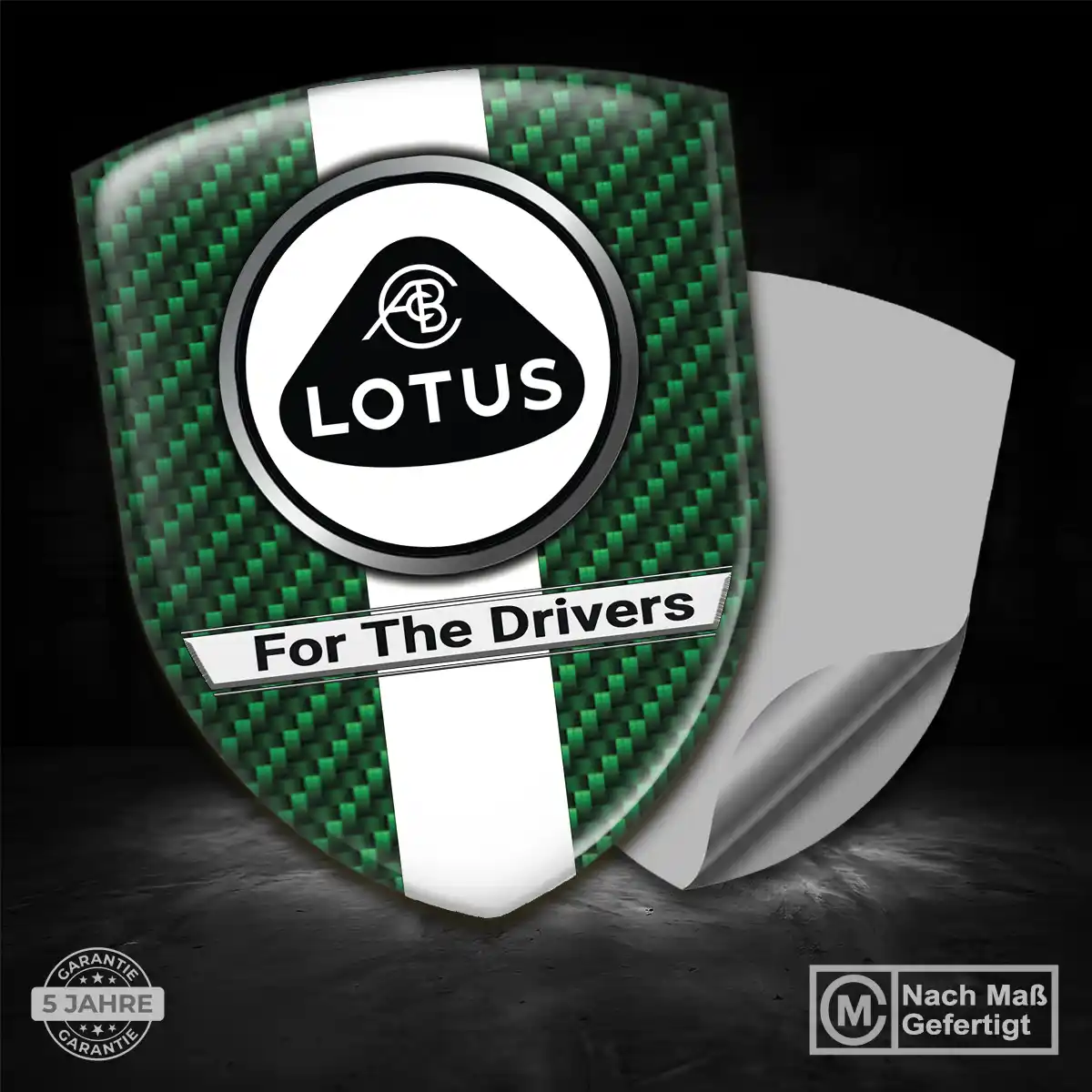 Lotus Wappen Emblem Aufkleber Auto Premiumqualität