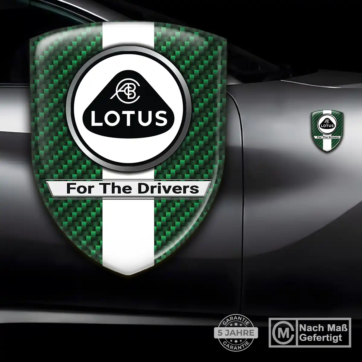 Lotus Wappen Emblem Aufkleber Auto Premiumqualität