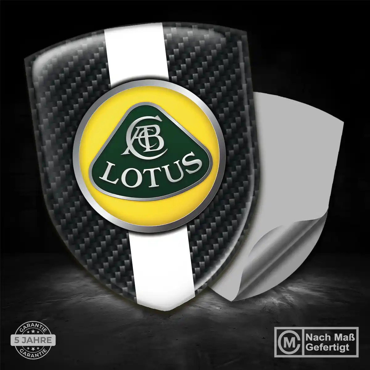 Lotus Wappen Emblem Aufkleber Auto Stilvolles Design