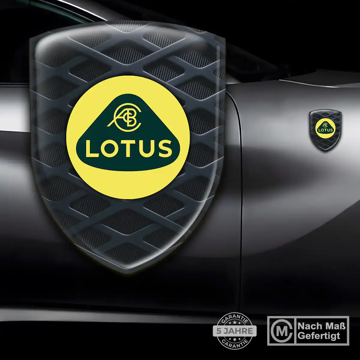 Lotus Wappen Emblem Aufkleber Erstklassige Qualität