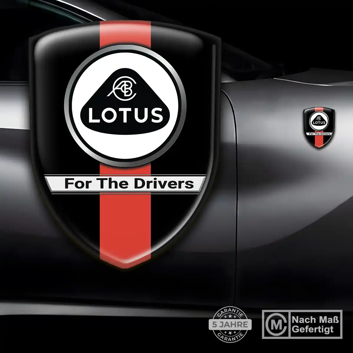 Lotus Wappen Emblem Aufkleber Hohe Qualität