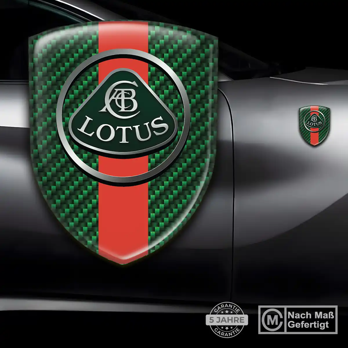 Lotus Wappen Emblem Aufkleber Limitierte Auflage