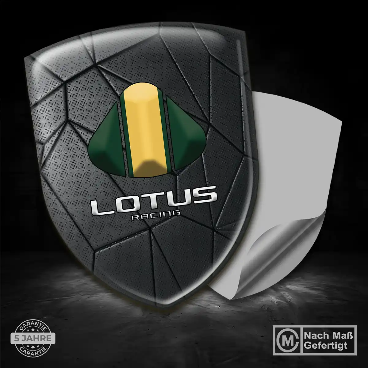 Lotus Wappen Emblem Aufkleber Premium-Edition