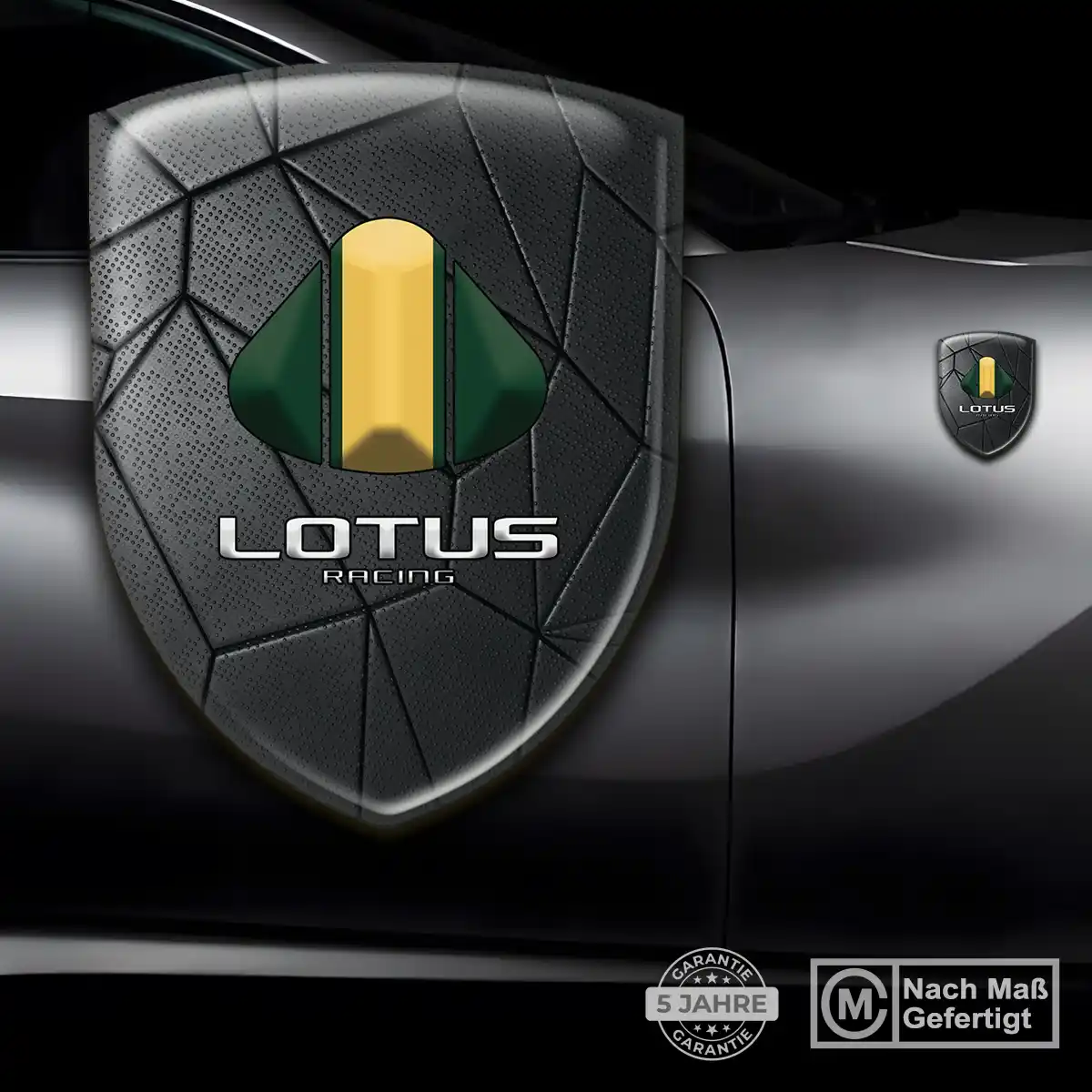 Lotus Wappen Emblem Aufkleber Premium-Edition