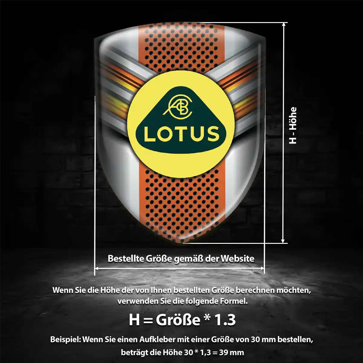 Lotus Wappen Emblem Auto Anspruchsvolles Design