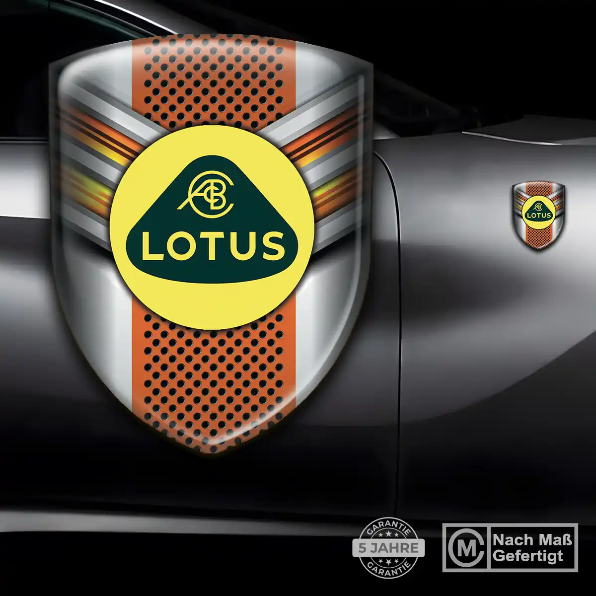 Lotus Wappen Emblem Auto Anspruchsvolles Design