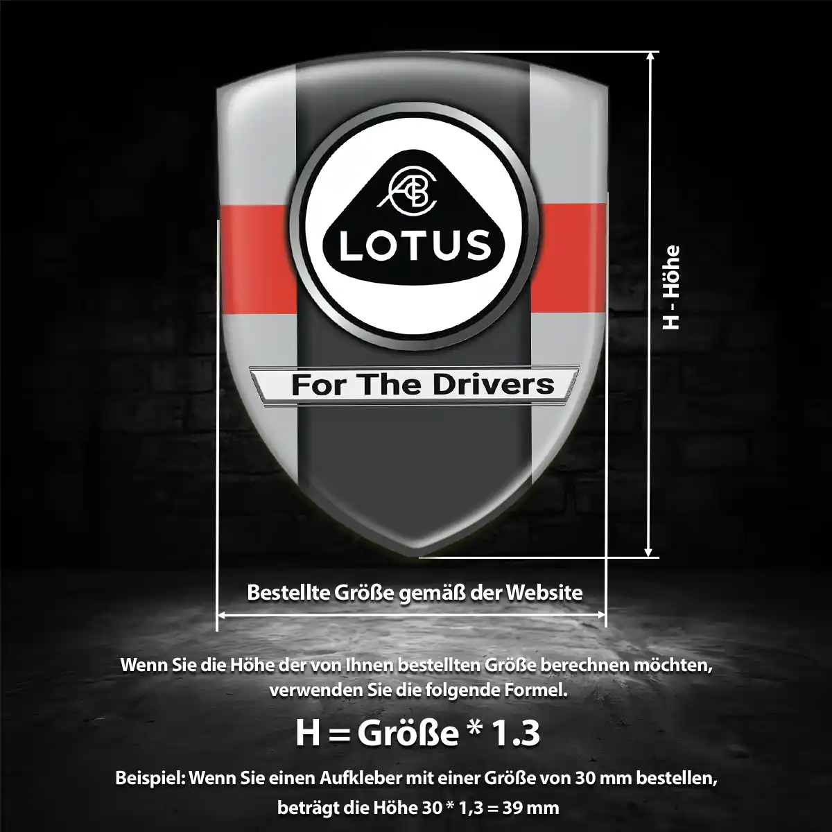 Lotus Wappen Emblem Auto Edles Design