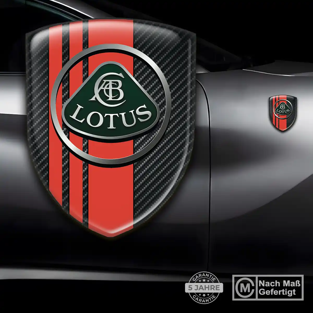 Lotus Wappen Emblem Auto Exterieurdesign