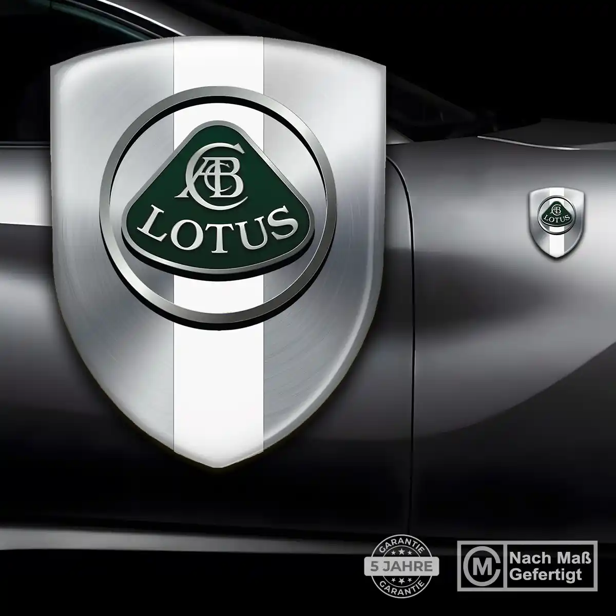 Lotus Wappen Emblem Auto Hochwertiges Harz