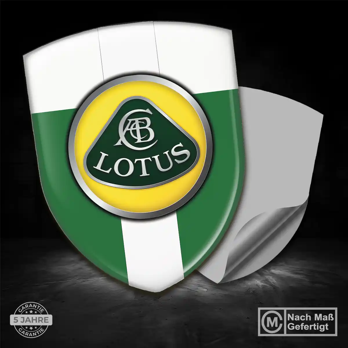 Lotus Wappen Emblem Auto Interieurdesign