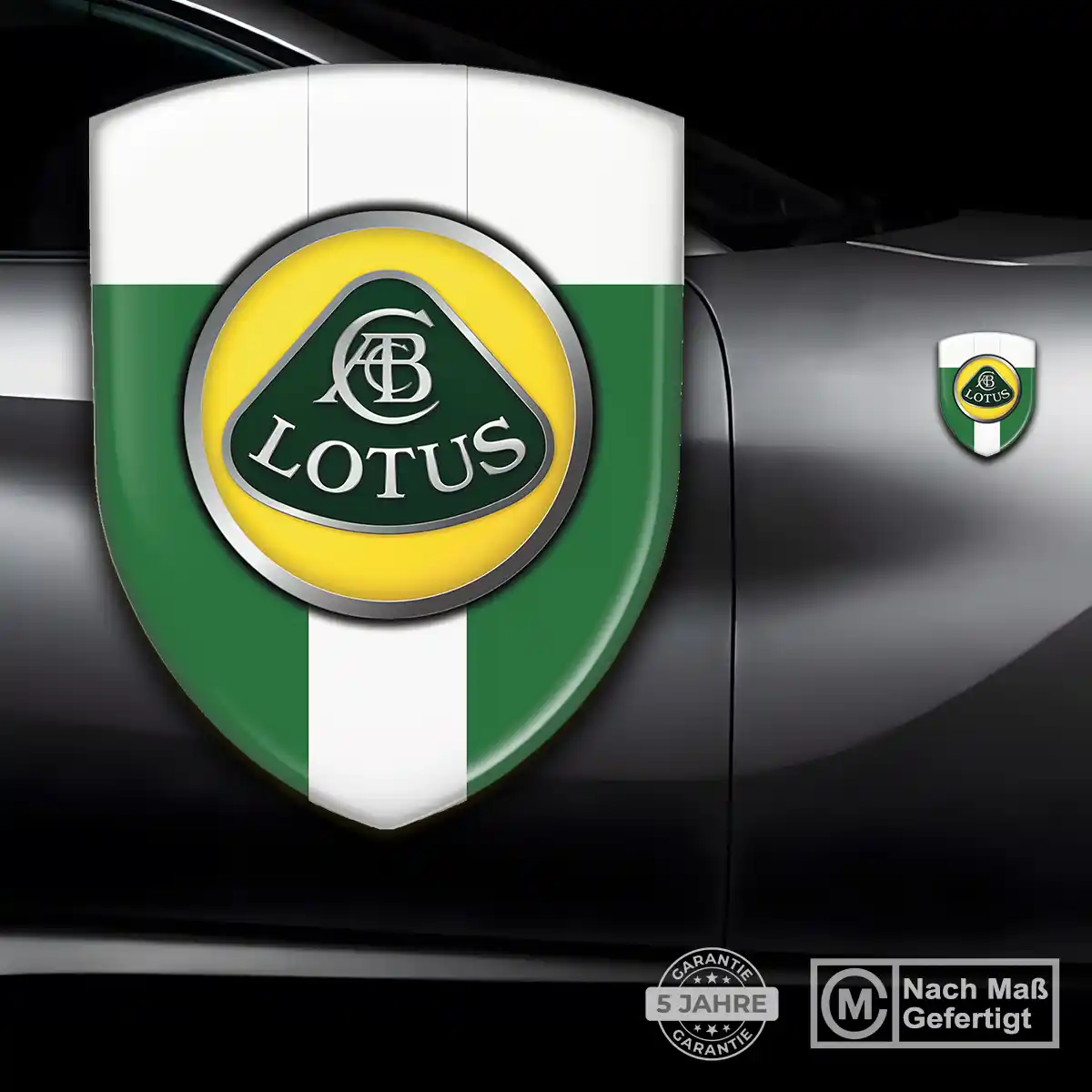 Lotus Wappen Emblem Auto Interieurdesign