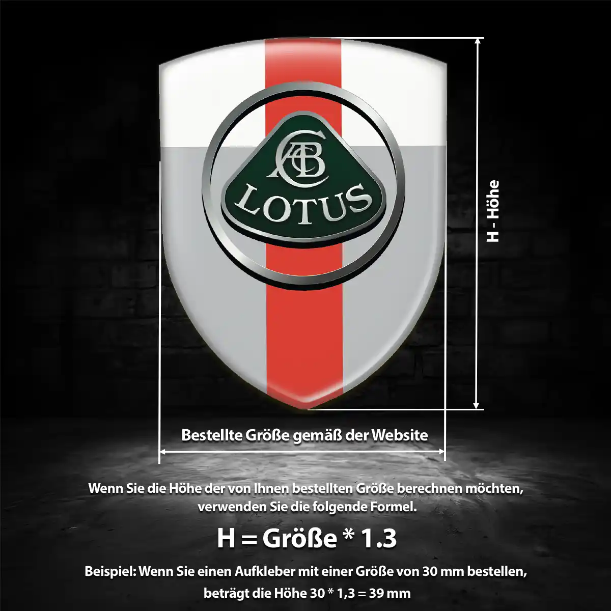 Lotus Wappen Emblem Auto Modernes Design