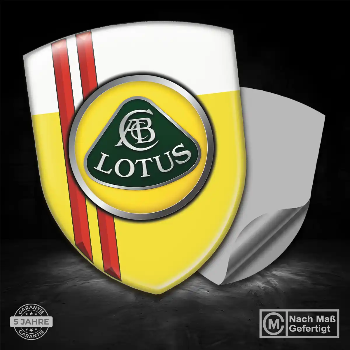 Lotus Wappen Emblem Auto Premium-Edition