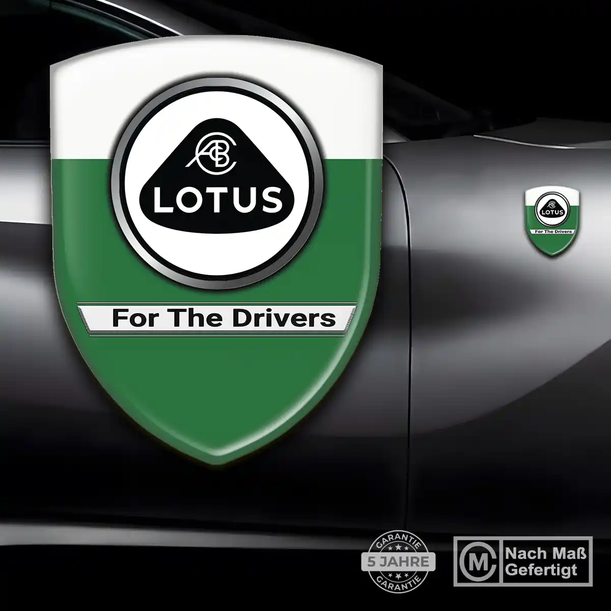 Lotus Wappen Emblem Auto Tuningfahrzeug