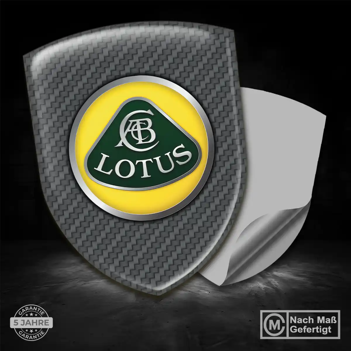 Lotus Wappen Emblem Exterieurdesign
