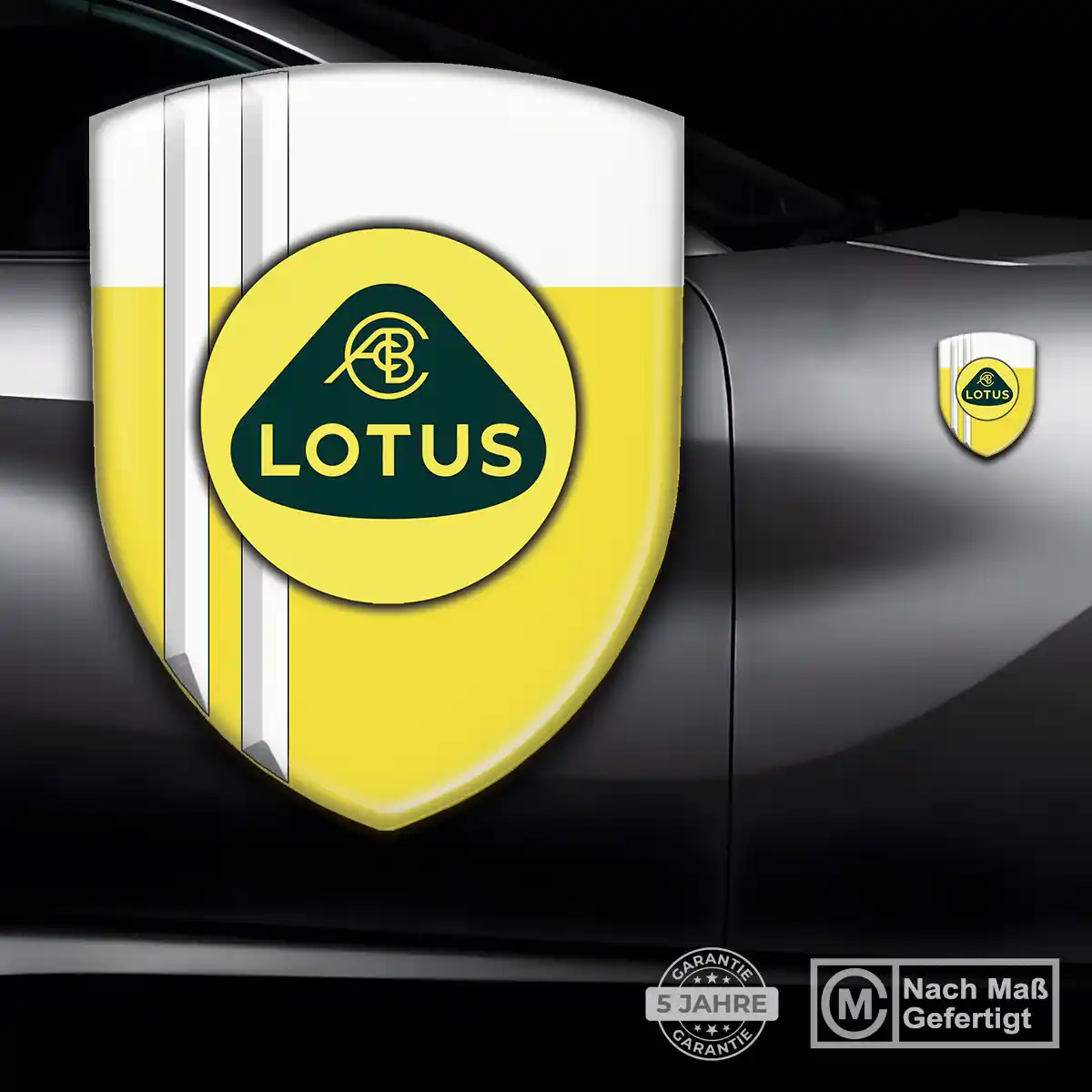Lotus Wappen Emblem Interieurdesign
