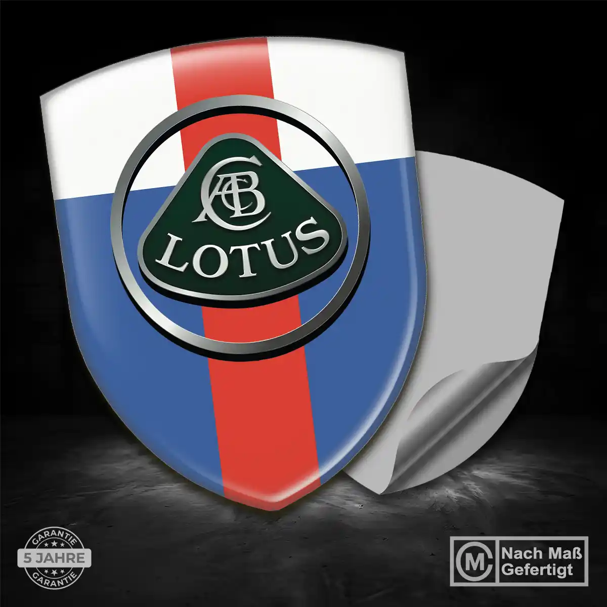 Lotus Wappen Emblem Modernes Design