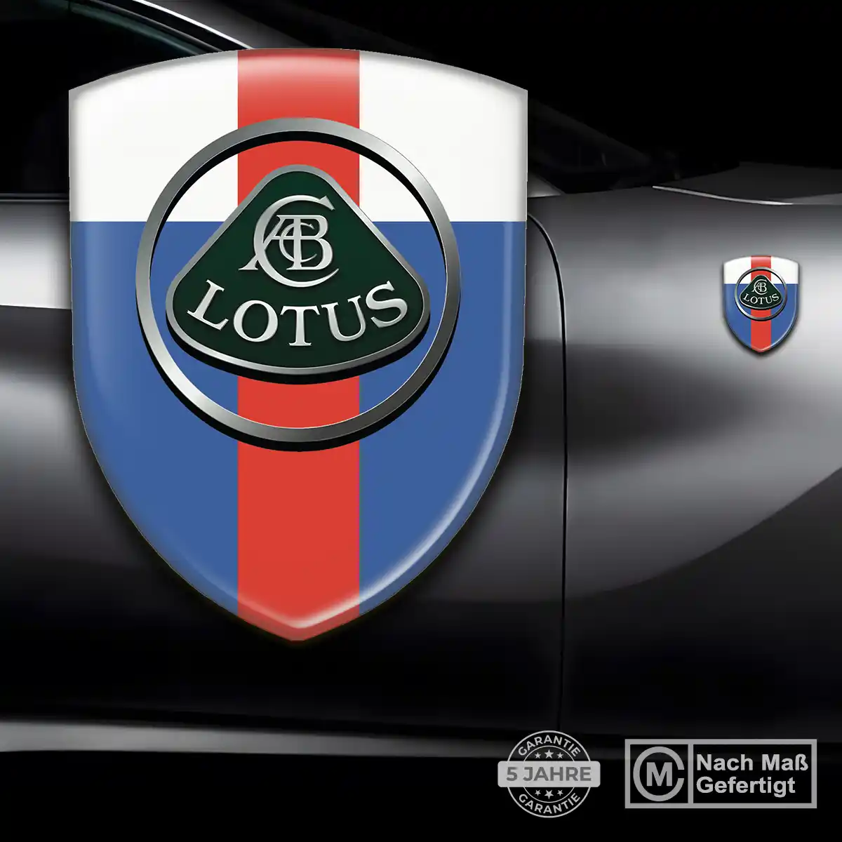 Lotus Wappen Emblem Modernes Design