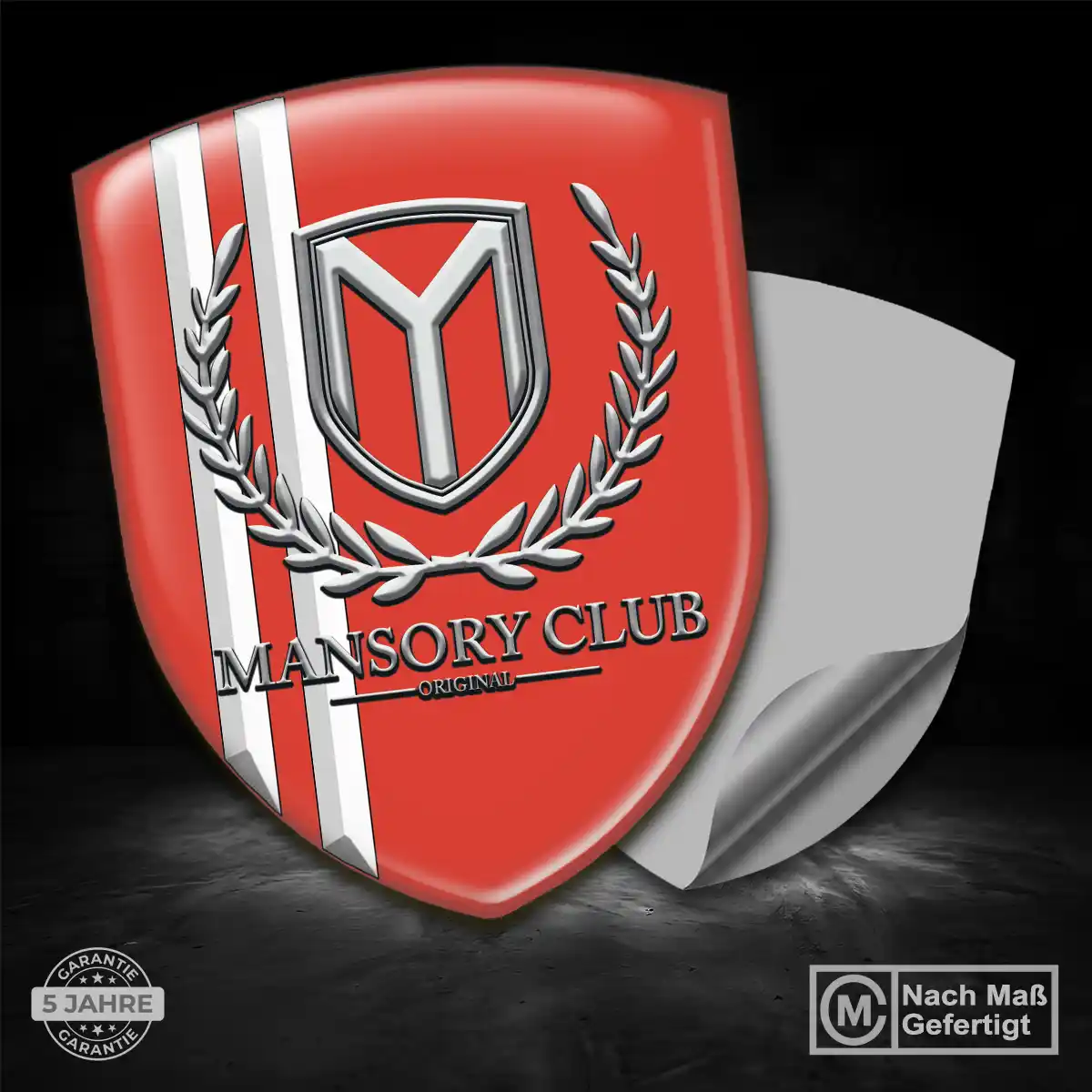Mansory 3D Gel Aufkleber Auto Exterieurdesign