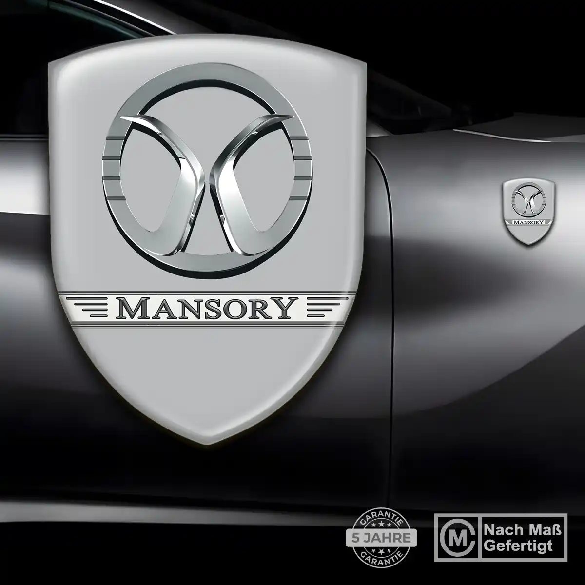 Mansory 3D Gel Aufkleber Auto Hochwertiges Harz