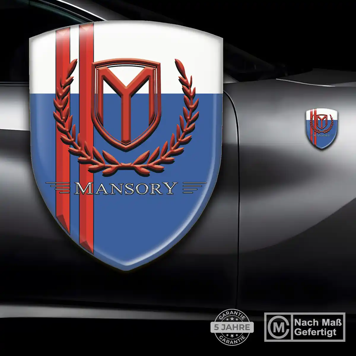 Mansory 3D Gel Aufkleber Auto Limitierte Auflage