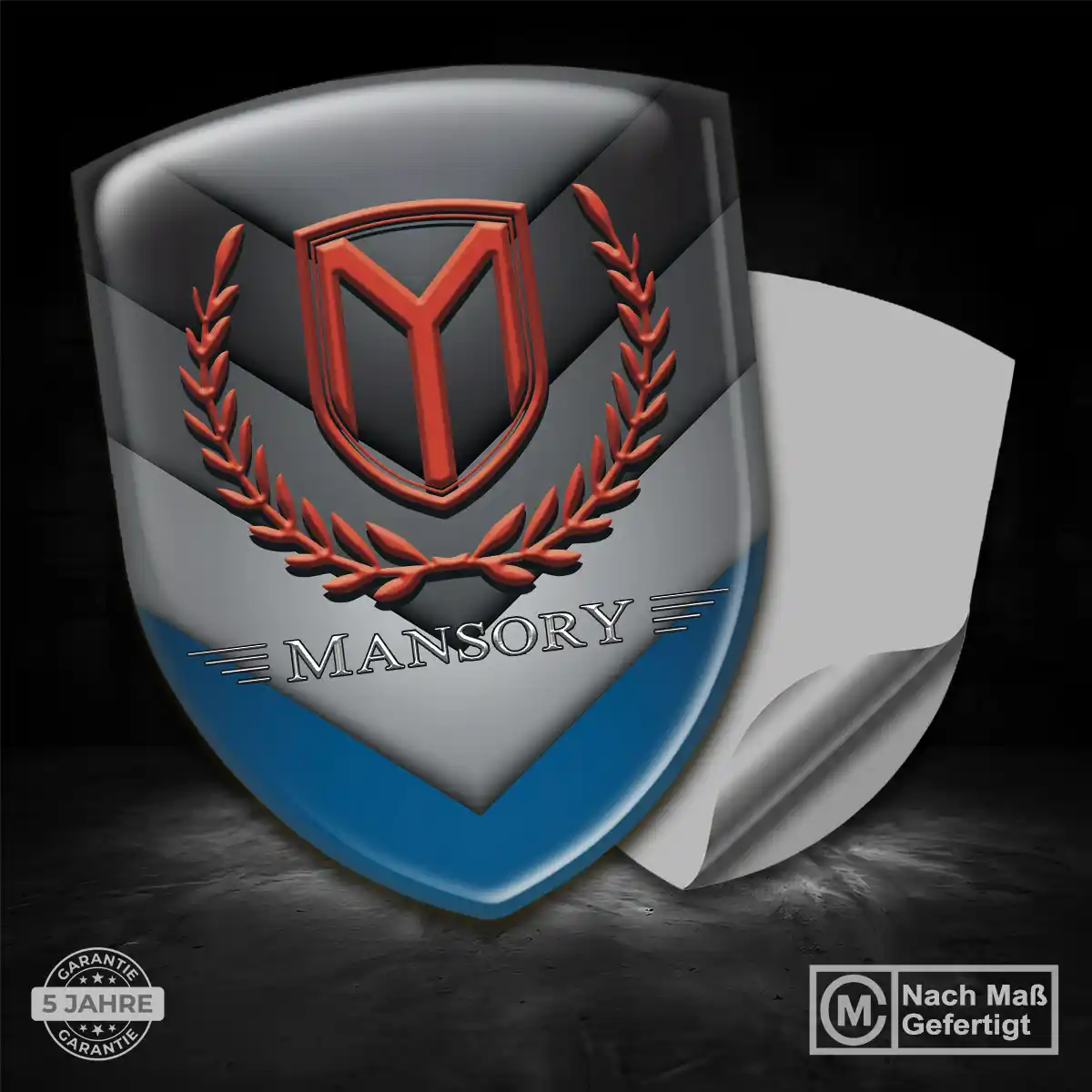 Mansory 3D Gel Aufkleber Auto Premium-Edition