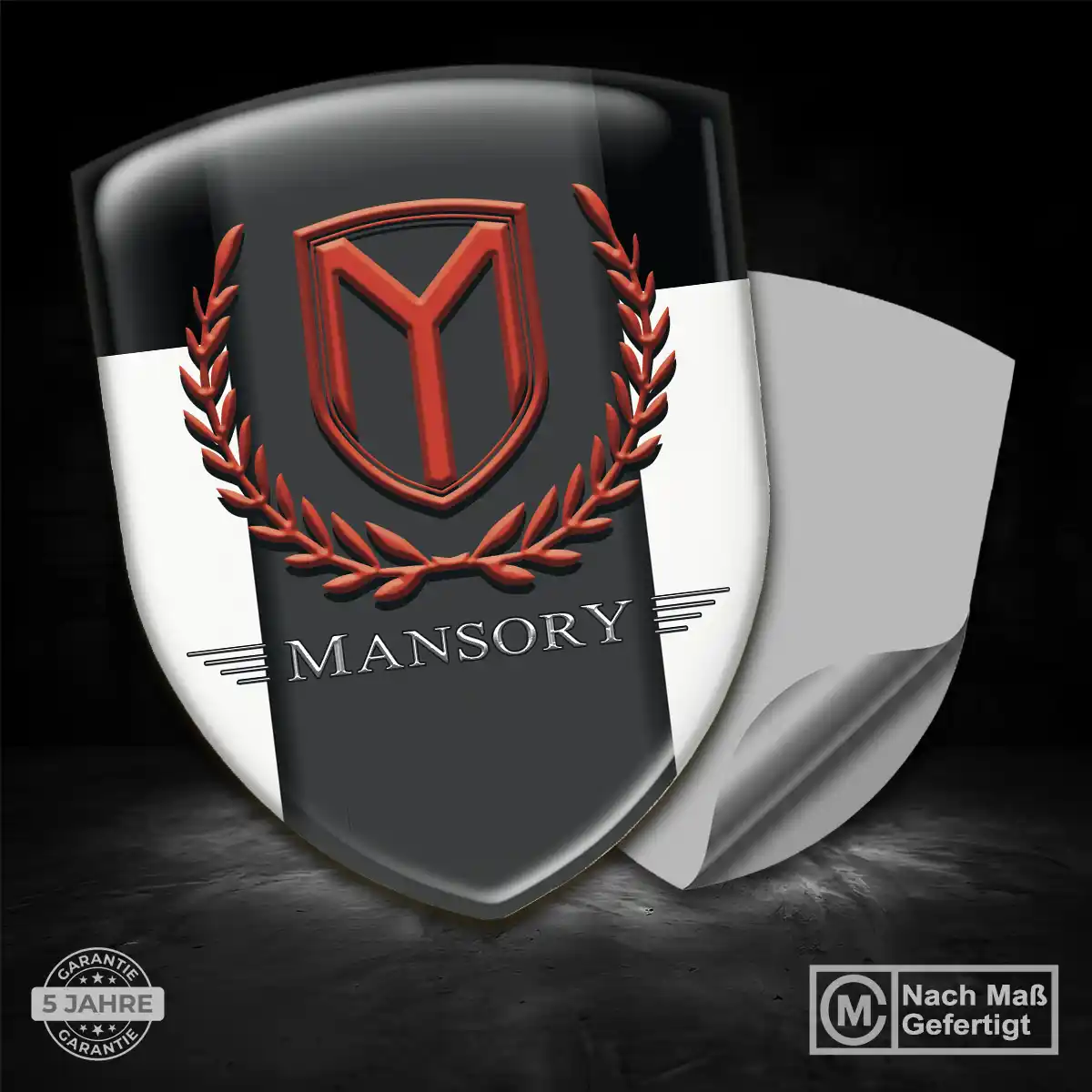 Mansory 3D Gel Aufkleber Auto Tuningfahrzeug