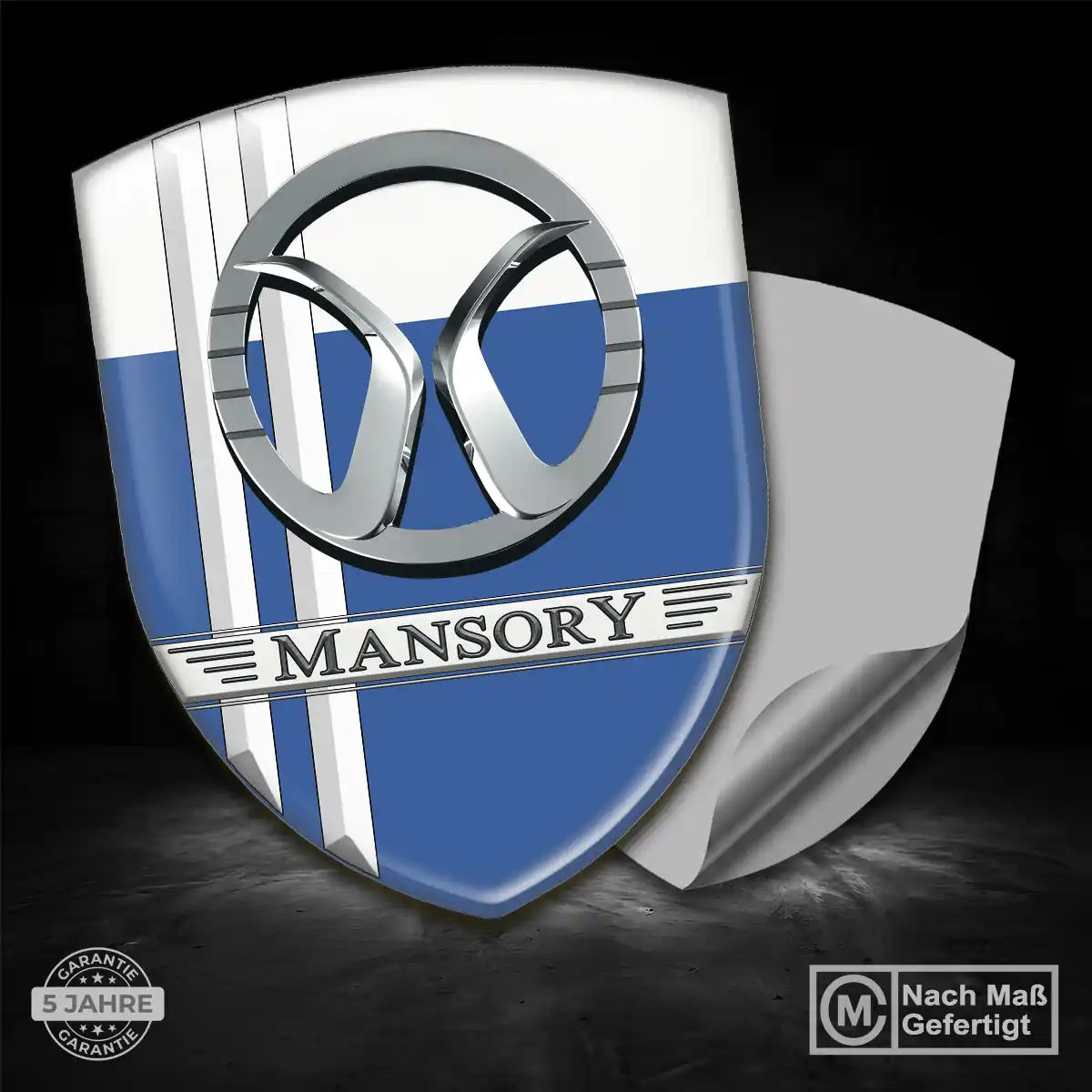 Mansory 3D Gel Aufkleber Emblem Auto Luxus-Edition