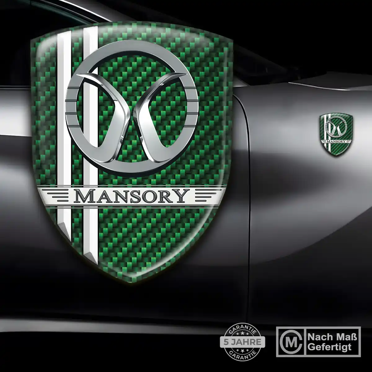 Mansory 3D Gel Aufkleber Embleme Auto Stilvolles Design