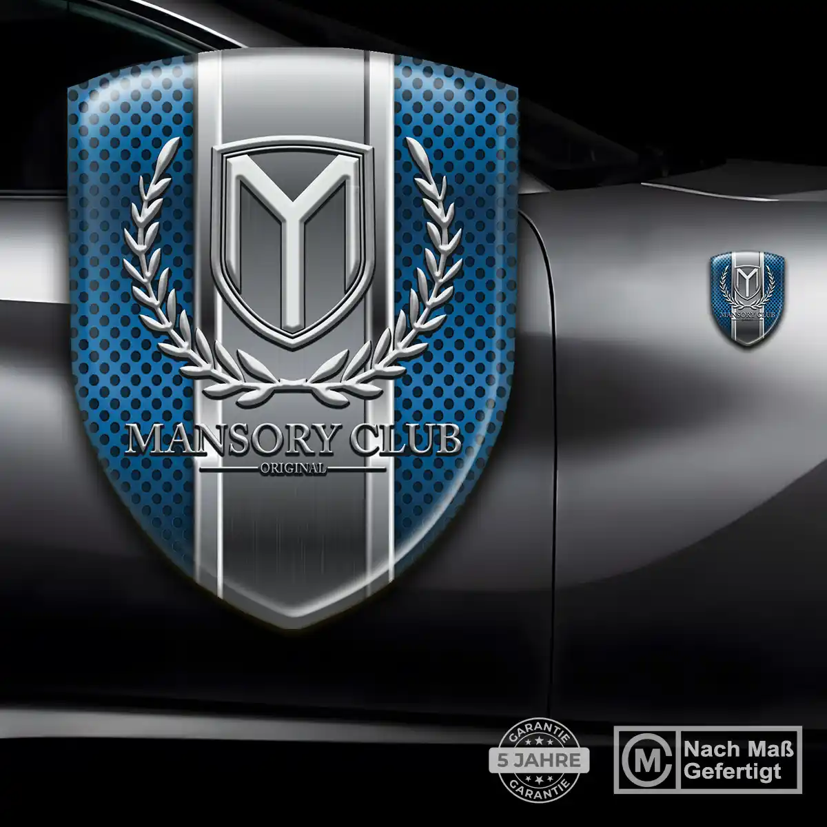Mansory 3D Gel Aufkleber Embleme Luxus-Edition