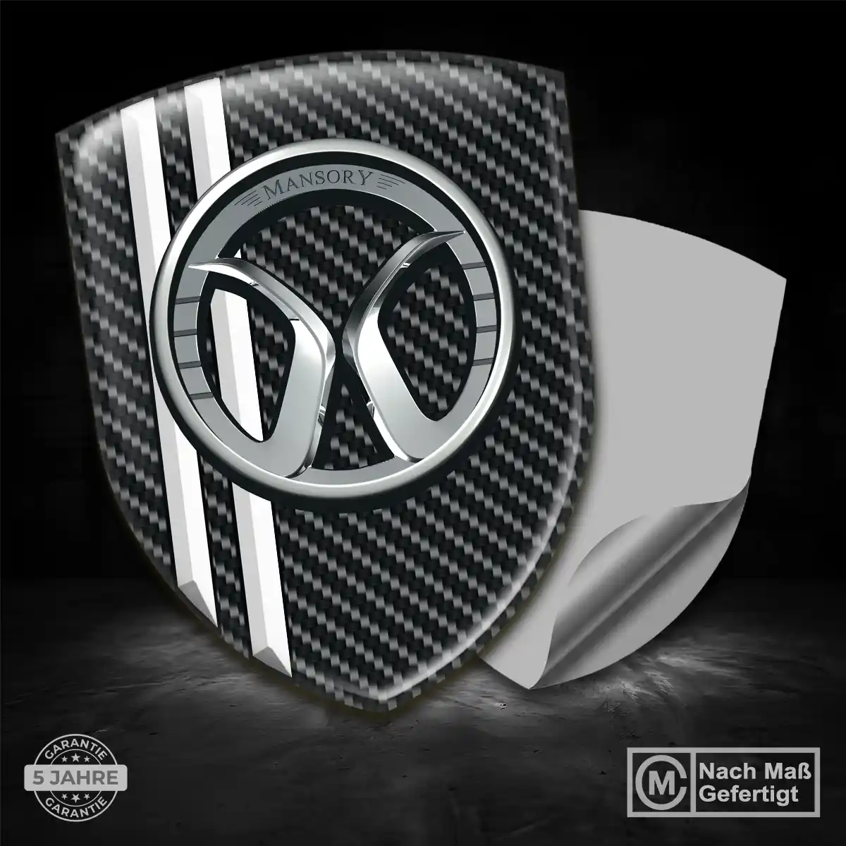Mansory 3D Gel Aufkleber Limitierte Auflage