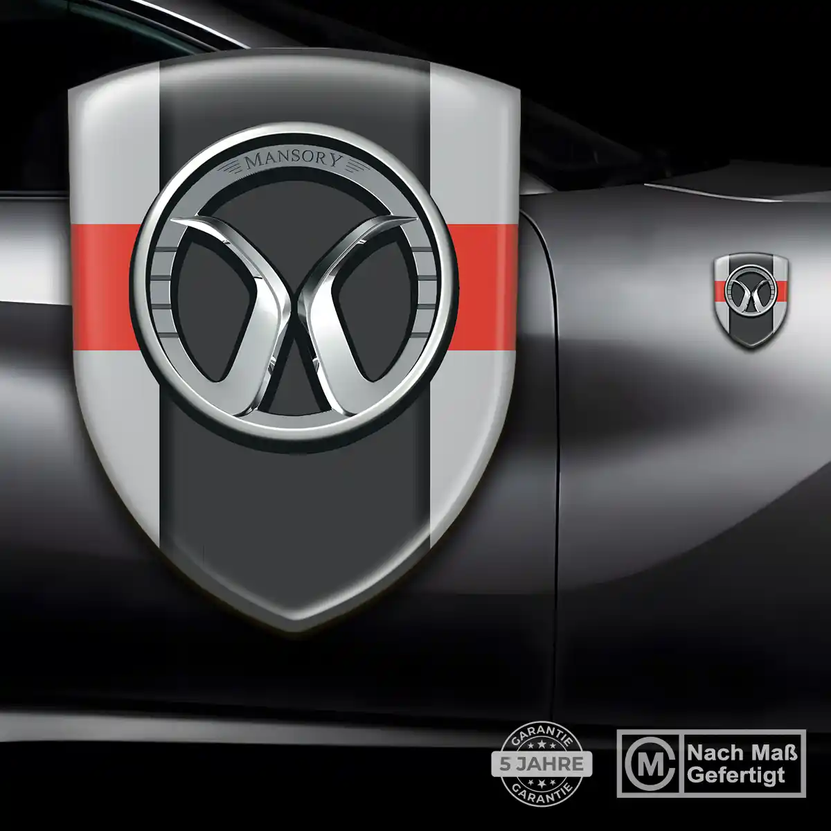 Mansory 3D Gel Aufkleber Luxus-Edition