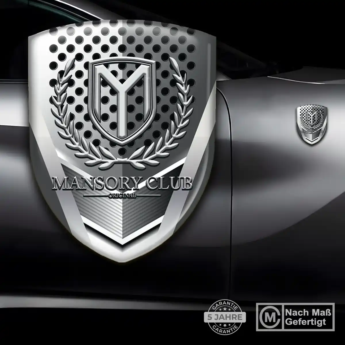 Mansory 3D Gel Aufkleber Premiumqualität