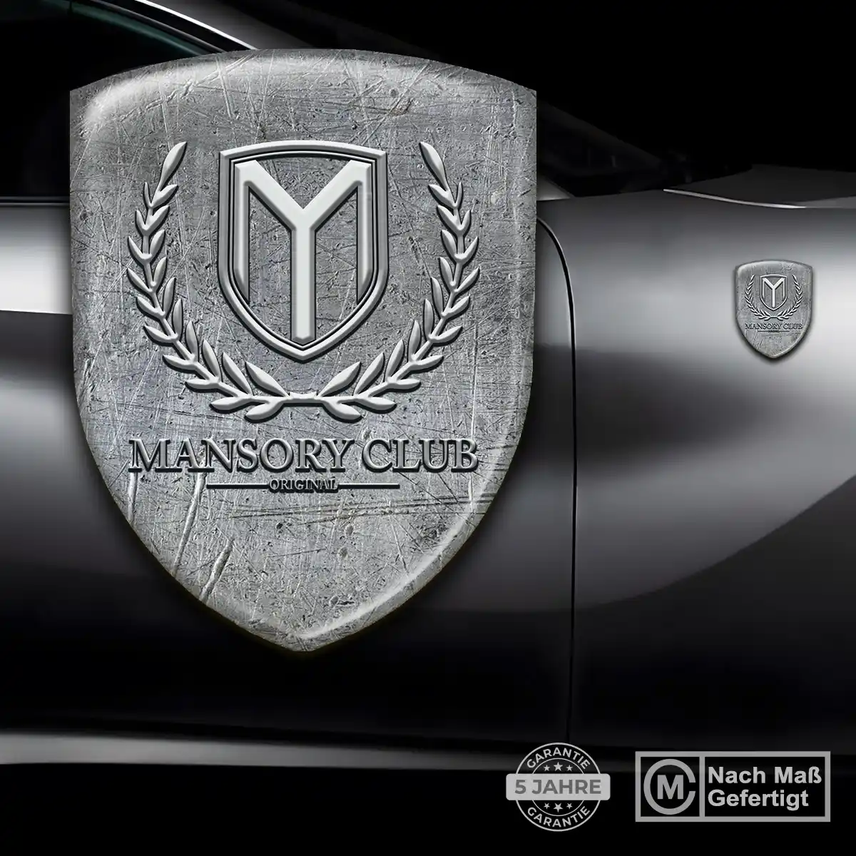 Mansory 3D Gel Aufkleber Silikon Auto Elegantes Design