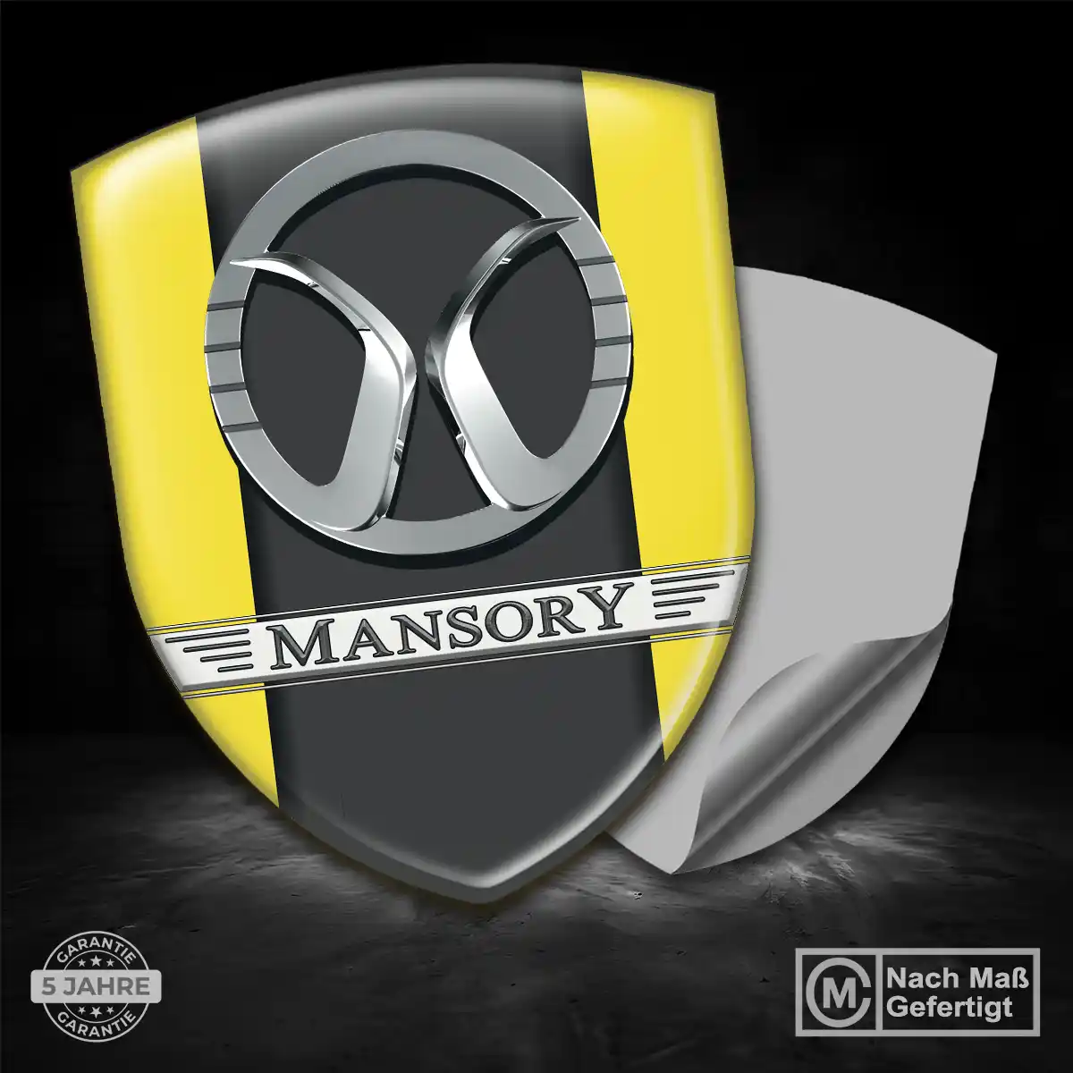 Mansory 3D Gel Aufkleber Silikon Auto Hohe Qualität